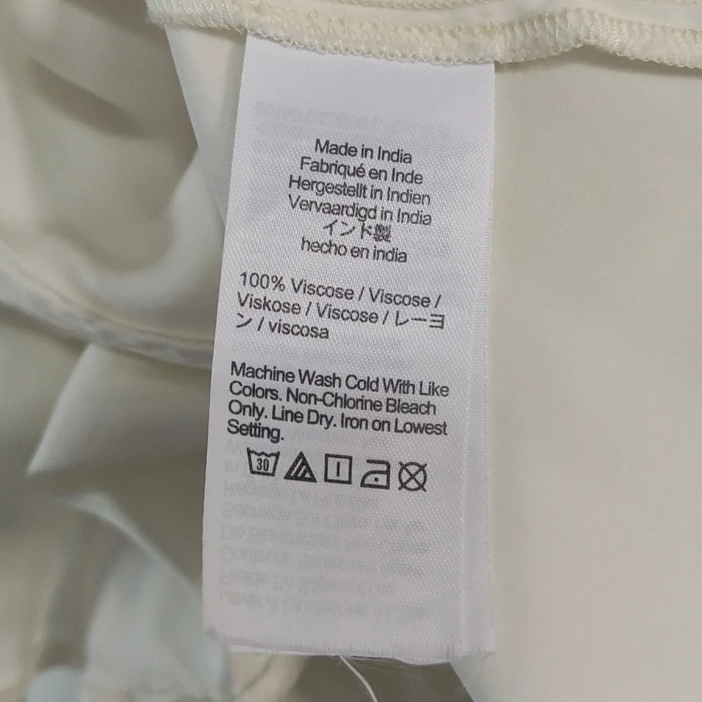 J.Crew Ivory Ruffle Collar Blouse Feminine Regency Coquette Long Sleeve White XL